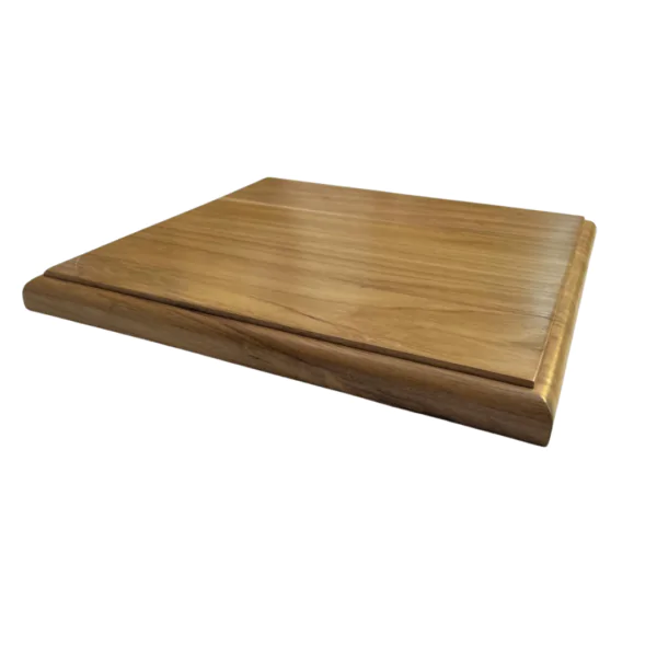 SILLA DE BARRA VINTAGE COLOR MADERA DISEÑO TUBULAR - Imagen 8